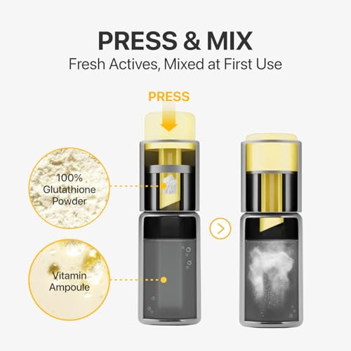 Numbuzin No.5 Glutathione Txa Dark Spot Ampoule Targeted Tone Care Concentrate For Dark Spots & Uneven Skin Tranexamic Acid Niacinamide Vitamin Tree Water Korean Skincare 10.7G