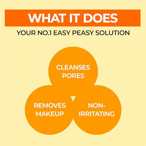 Numbuzin No.1 Easy Peasy Cleansing Oil Lightweight Makeup Remover & Facial Cleanser Waterproof Makeup & Blackhead Care Corn & Macadamia Seed Oil Fragrance-Free 6.76 Fl Oz