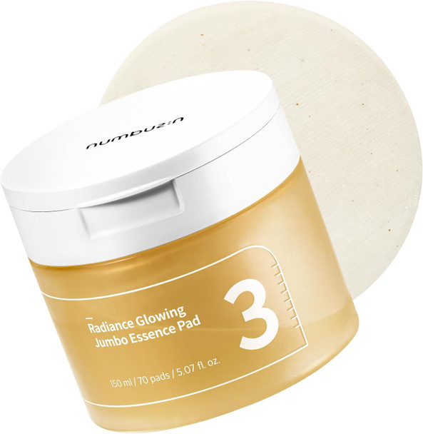 Numbuzin No.5 Vitamin-Niacinamide Concentrated Pad Daily Double-Sided Facial Pads With Glutathione Pha & Lha For A Fresh Radiant-Looking Skin Finish 180 Ml (70 Pads)