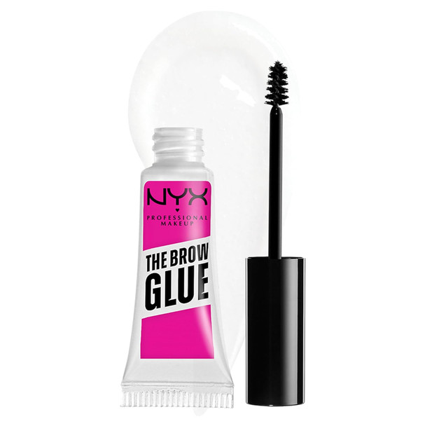 Nyx Professional Makeup The Brow Glue Extreme Hold Tinted Eyebrow Gel - Dark Brown