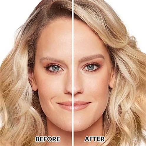 Oetuiow Eyebrow Powder Waterproof & Long-Lasting Brow Filler For Defined & Natural Looking Brows With Brow Brush 28 Reusable Eyebrow Shapes Blonde