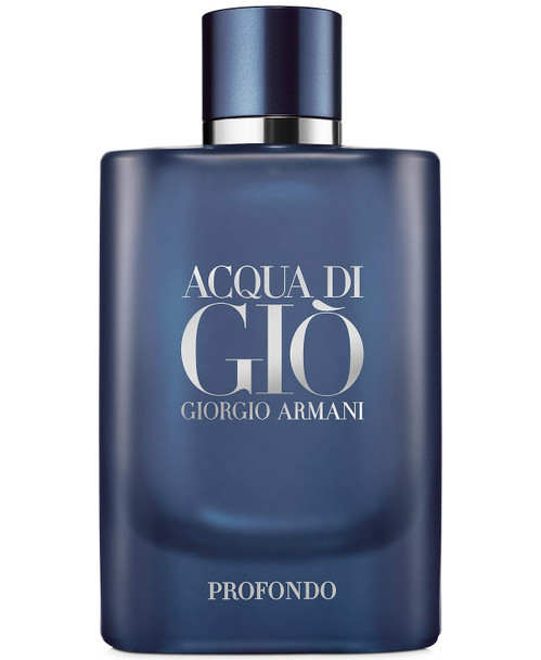 GioRGio ARMANI Acqua Di Gio Profondo for Men Eau de Parfum Spray, Multi-color, 4.2 Fl Oz