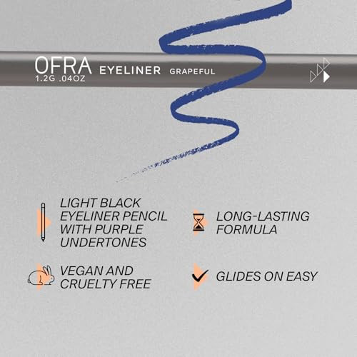Ofra Verified Liquid Liner | Precision Black Eyeliner For Bold Definition | Long-Lasting & Smudge-Proof Liquid Eyeliner For Flawless Eye Looks | For All-Day Wear | 0.01Oz / 4 G
