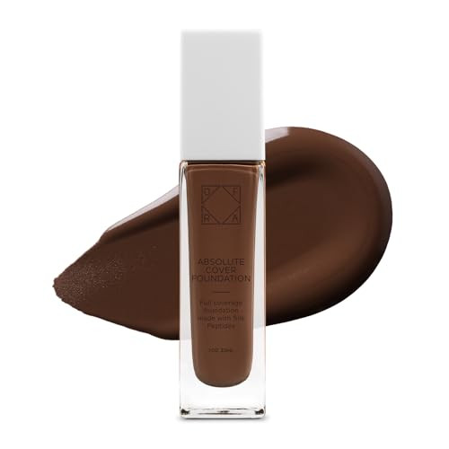 Ofra Absolute Cover Foundation #12 | Liquid Medium Coverage Foundation With Natural Finish | Oil-Free Face Makeup | Deepest Shade With Warm Undertone | 1Oz/30Ml