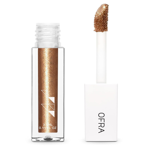 Ofra Liquid Eyeshadow Bossy Eyes Fortune | High-Impact Liquid Glitter Eyeshadow For Shimmering Glam Looks | Long-Lasting Lightweight And Perfect For Adding Sparkle To Any Eye Makeup Look | 3.5 Ml