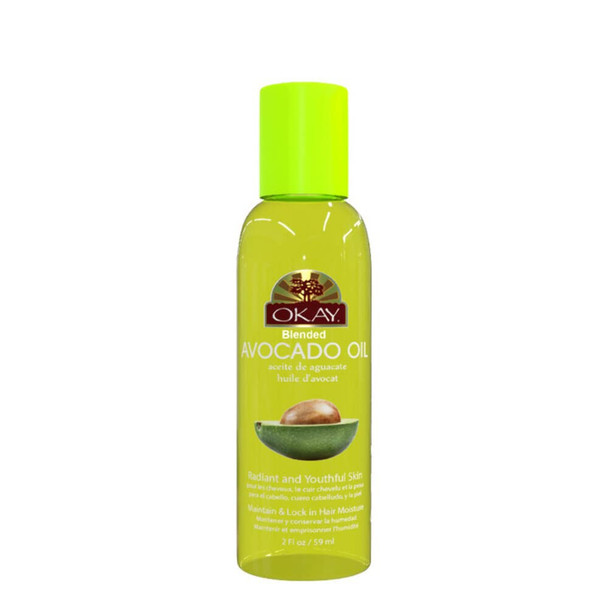 Okay Blended Avocado Oil | For Hair And Skin | 2 Ounce