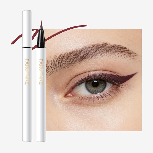 Okerker Ultra Fine Liquid Eyeliner Pencils- Slim Felt Tip For Precise Eye Lines Waterproof Smudge Proof & Quick-Drying Winged Liner And Inner Corner. Long Lasting All Day Makeup Smooth & Lightweight.
