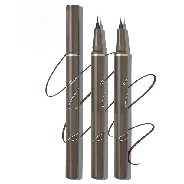 Okerker Ultra Fine Liquid Eyeliner Pencils- Slim Felt Tip For Precise Eye Lines Waterproof Smudge Proof & Quick-Drying Winged Liner And Inner Corner. Long Lasting All Day Makeup Smooth & Lightweight.