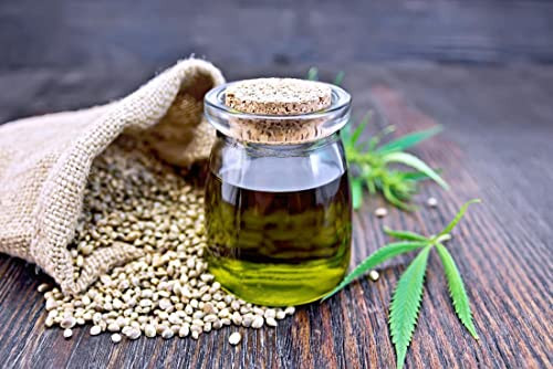 Opo Hemp Seed Oil - 4 Oz Glass & Dropper - Pure Unrefined Cold Pressed Uncut Virgin Non Gmo Vegan Carrier Oil Made In Usa Soap Making Essential Oil