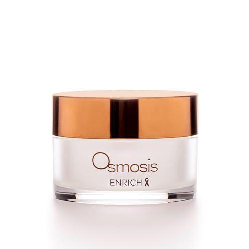 Osmosis Enrich Smoothing Face & Neck Intensive Night Repair Cream Moisturizer With Chirata And Fruit Oils 1 Oz