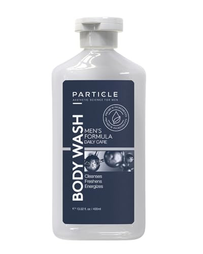 Particle Men S Body Wash Daily Skin Care For Men With Dead Sea Minerals Hydrating Moisturizing Shower Gel And Cleanser For Men All Skin Types Fresh Citrus And Woody Scent 13.52 Fl Oz