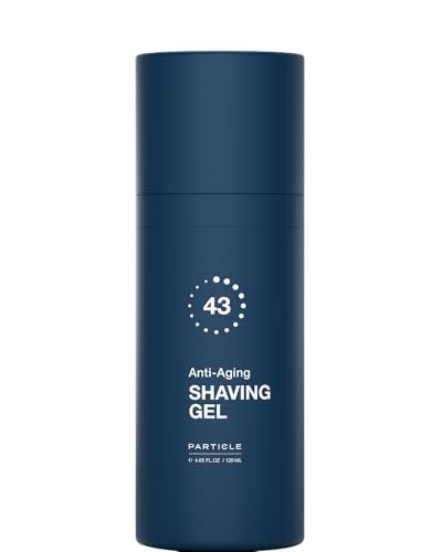 Particle Anti Aging Shaving Gel For Men Helps Reduce The Appearance Of Wrinkles Firm And Tighten Your Skin With Every Shave In Just 43 Seconds (4.05 Fl.Oz)