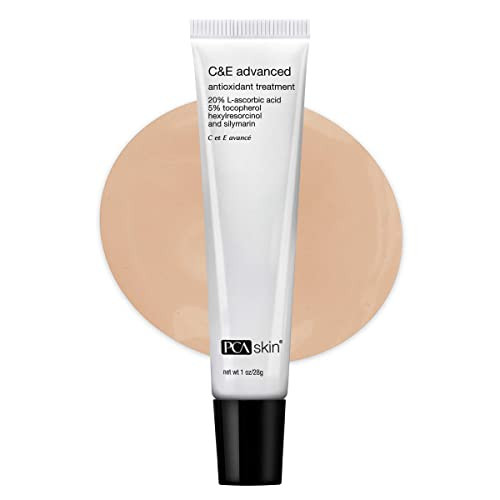 Pca Skin Vitamin C And E Advanced Antioxidant Skin Brightening Serum Vitamin C Serum Diminishes Dark Spots 1 Fl Oz Tube