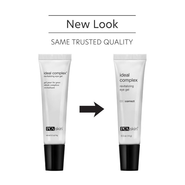 Pca Skin Ideal Complex Revitalizing Eye Gel - Lightweight Anti-Aging Eye Treatment For Dark Circles Safe For Use On Eyelids