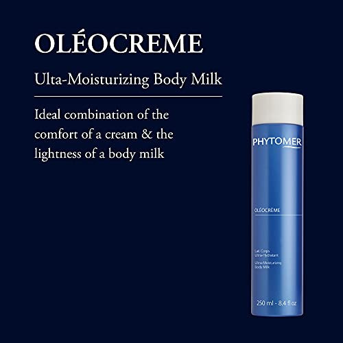 Phytomer Oleocreme Ultra-Moisturizing Body Milk | Soothing Body Milk Lotion For More Nourished Visibly Plumped Skin | Instant Hydration | Visibly Plumped Skin | 250 Ml