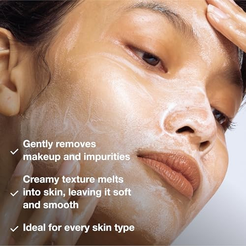 Phytomer Perfect Visage Gentle Cleansing Milk | Moisturzing Daily Face Cleanser & Makeup Remover | Sustainable & Eco-Friendly Skincare | 250Ml