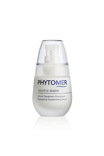 Phytomer Souffle Marin Energizing Face Serum | Oxygenating Anti Aging Serum For Face & Neck | Facial Cream Moisturizer Corrects Dull Skin | Protects & Hydrates | 30Ml