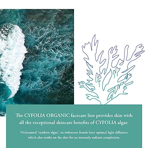 Phytomer Cyfolia Organic Exfoliating Cream | Healthy All-Natural Facial Scrub Exfoliator | Certified Organic | Gentle Face Cleanser | Smoother Softer More Radiant Skin | 50 Ml
