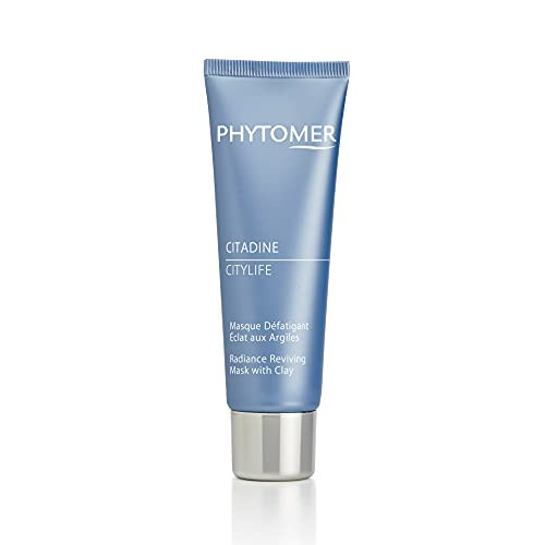 Phytomer Citylife Firming Clay Face Mask | 100% Natural White & Red Clay Face Mask | Renew Healthy Skin | Reduce Pores & Improve Texture Of Dull Skin | 50Ml