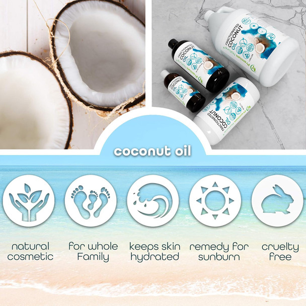 Premium Nature Fractionated Coconut Oil For Skin Moisturizer With Pump Massage Oils Best Carrier For Essential Oils Mixing Body Oul For Dry Skin Moisturizer Natural Oi For Face Hair Body 16Oz