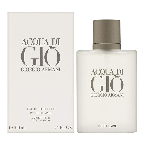 Giorgio Armani Acqua Di Gio Eau de Toilette Spray for Men, 3.4 Ounce (Pack of 1)