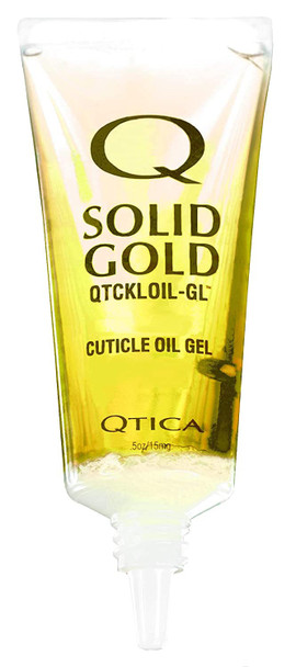Qtica Solid Gold Cuticle Oil Gel 0.5 Oz
