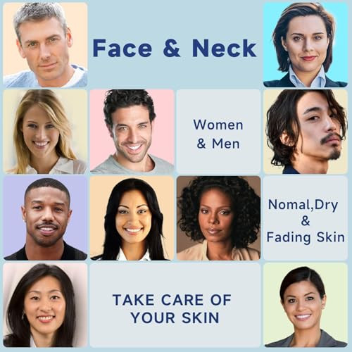 Ragkun Retinol Cream For Face Collagen Neck Creams For Tightening And Firming Anti Aging Day & Night Facial Moisturizer For Women & Men Instant Face Lift Wrinkle Cream 1.7 Fl. Oz With Turmeric Acid Pads