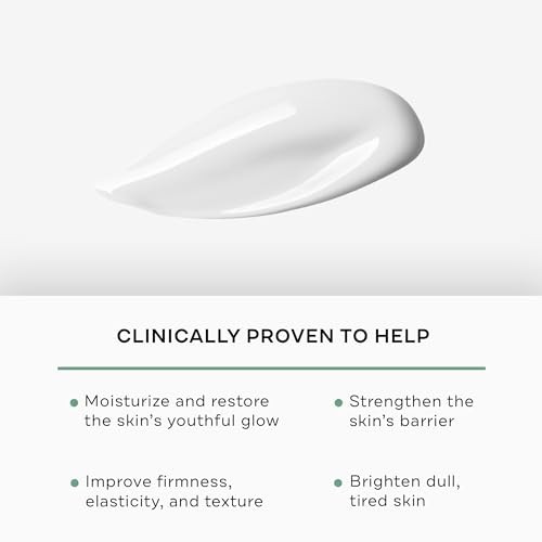 Replenix Age Restore Brightening Face Moisturizer With Hyaluronic Acid Niacinamide & Ceramides Medical-Grade Oil-Free Facial Cream For Mature Skin (1.7 Oz)