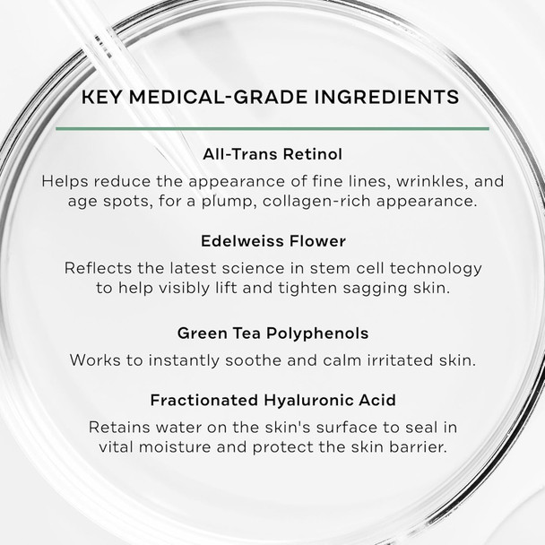 Replenix Retinol Smooth + Tighten Body Lotion Medical-Grade Anti-Aging Brightening Body Cream For Cellulite & Sagging Skin (6.7 Fl. Oz)
