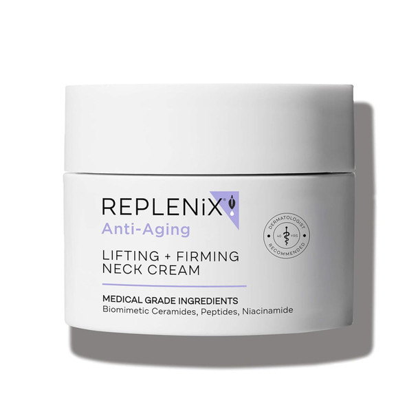 Replenix Lifting + Firming Neck Cream Advanced Medical-Grade Neck & D Collet Treatment For Mature Skin (1.7 Oz)