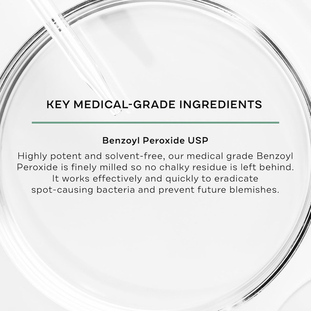 Replenix Bp Acne Gel 10% Spot Treatment Medical-Grade Benzoyl Peroxide Blemish Treatment For Acne-Prone Skin (2 Oz)