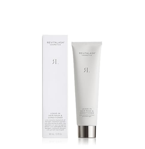 Revitalash Cosmetics Leave-In Hair Mask & Conditioner | Color-Safe Hypoallergenic Nourishing Lightweight