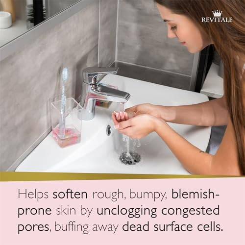 Revitale Advanced Bha Salicylic Acid Scrub Soap Exfoliating Bar For Face & Body Deep Pore Cleanser Anti-Blemish Skin Softening