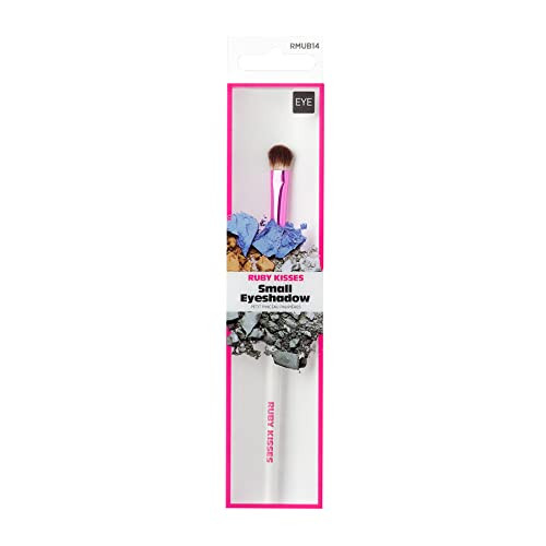 Ruby Kisses Kiss Premium Small Eyeshadow Cosmetic Brush Professional Quality Cruelty Free Make-Up Tool With Soft 100% Synthetic Bristles