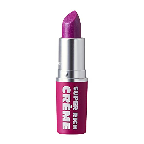 Ruby Kisses Super Rich Creme Lipstick Hydrating Full Coverage Long Lasting Highly Pigmented Smooth Apply Lip Makeup For Women Men (Wild Orchid)