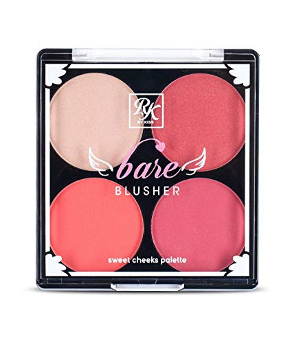 Ruby Kisses Bare Blusher Sweet Cheeks Palette (Rkb02 Livin' Bare)