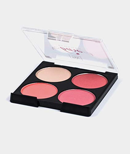 Ruby Kisses Bare Blusher Sweet Cheeks Palette (Rkb02 Livin' Bare)