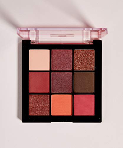 Ruby Kisses Eye Shadow Palette 9 Shadows (1 Pack Ruby)