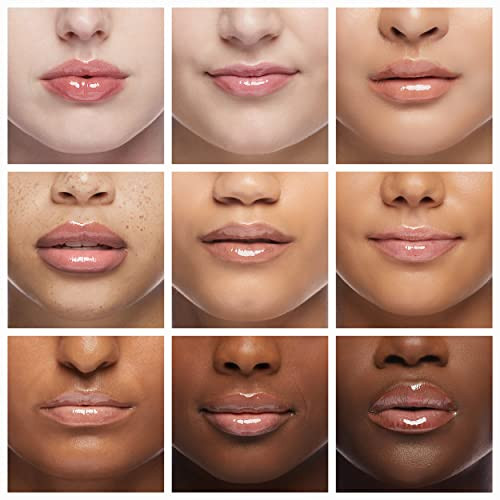 Ruby Kisses Broadway Vita-Lip Clear Lip Gloss (5 Pack Mint Rosehip Coconut Argan Oil Mango Butter) Ultra-Hydrating & Soothing Formula With Vitamin Oils High-Shine Non-Sticky Finish Lip Balm