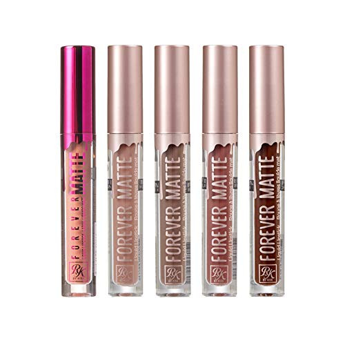Ruby Kisses Forever Matte Liquid Lipstick 5 Pack - Rfml02&05&07&12&19