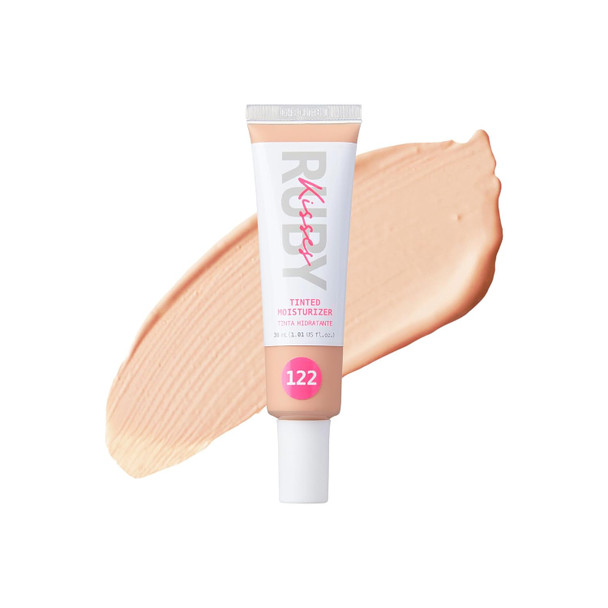 Ruby Kisses Tinted Moisturizer Hydration Calm & Revitalize Skin Skin Perfecting Blur Pores & Fine Lines Natural Finish & All-Day Comfort Wear (Classic Tan)