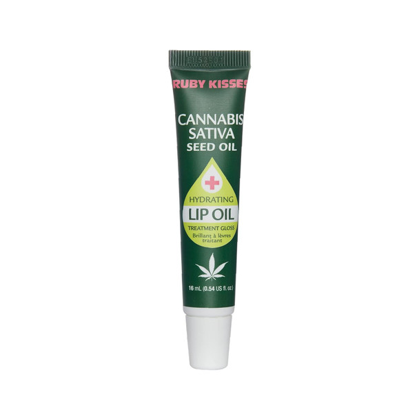 Ruby Kisses Hydrating Lip Oil Cannabis Sativa Hemp Seed Rlo04D1 (1 Pack)