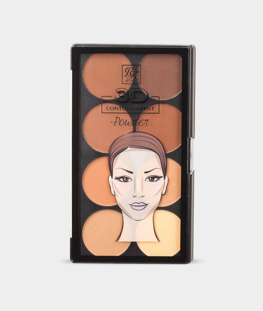 Ruby Kisses 3D Cream Contour Artist Set 3 Pack (Light Light Medium Medium Dark)