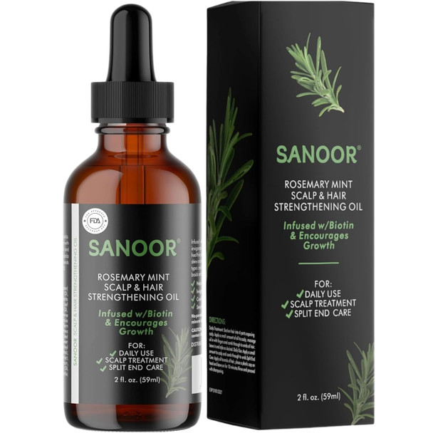 Sanoor California Gold Avocado Oil - 100% Pure & Cold-Pressed - Premium Grade For Hair & Skin With Nutrient-Rich Hair Butter - 2.02Oz (60Ml)