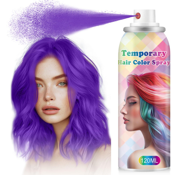 Scarman Temporary Hair Color Spray For Women And Kids Natural Washable Blue Hair Dye Pomades One-Time Use Hair Color Wax Disposable Natural Hair Strong Style For Christmas PartyHollowenCosplay (Blue)