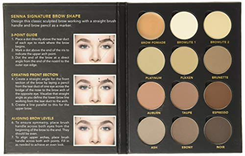Senna Cosmetics Brow Book Pro Palette 0.89 Ounce