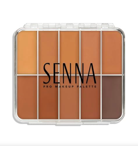 Senna Cosmetics Slipcover Palette Small Foundation 2 Medium-Dark