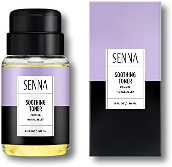 Senna Cosmetics Soothing Toner With Fennel + Royal Jelly 5 Fl Oz
