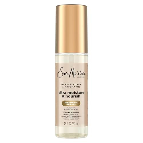 Shea Moisture Ultra Nourishing Manuka Honey & Mafura Oil Manuka Honey & Mafura Oil Instantly Hydrates And Smooths Hair 3.3 Fl Oz