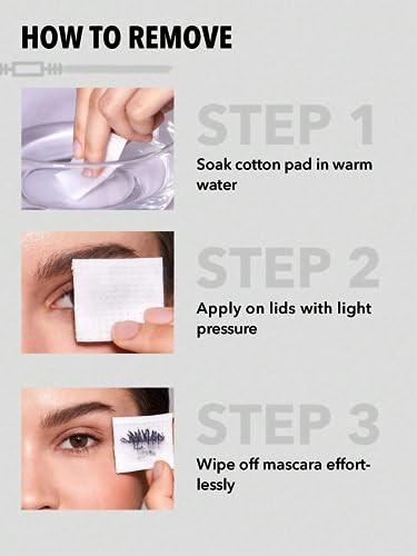 Sheglam 2 In 1 Black Volume And Length Washable Mascara Long Lasting Dual-Ended Tubing Eye Makeup